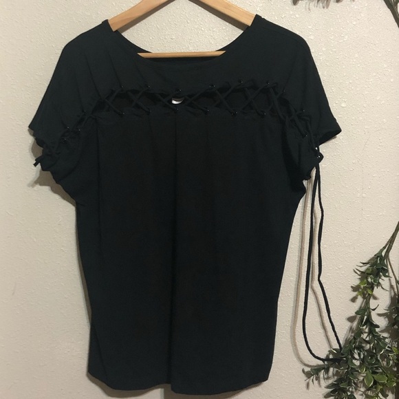 Fabletics top in black - Picture 3 of 7